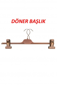 Dayanaklı 13 Adet Mandallı Pantolon Etek Askı Seti- Siyah
