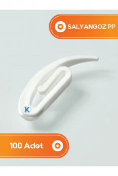 100 Adet Korniş Perde Rayı Pratik Sonu Düğmesi - Kilit Stop