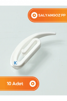 10 Adet Korniş Perde Rayı Pratik Sonu Düğmesi - Kilit Stop