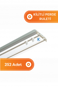 200 Adet Kilitli Perde Ruleti