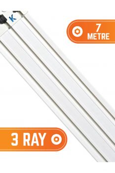 7 Metre 1. Sınıf Kalın Perdeler Için Tutucu Ray Korniş